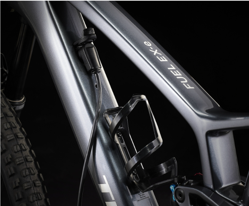 Trek Fuel EXe 9.7 Electric Mountain Bike 2023 in Galactic Grey-5